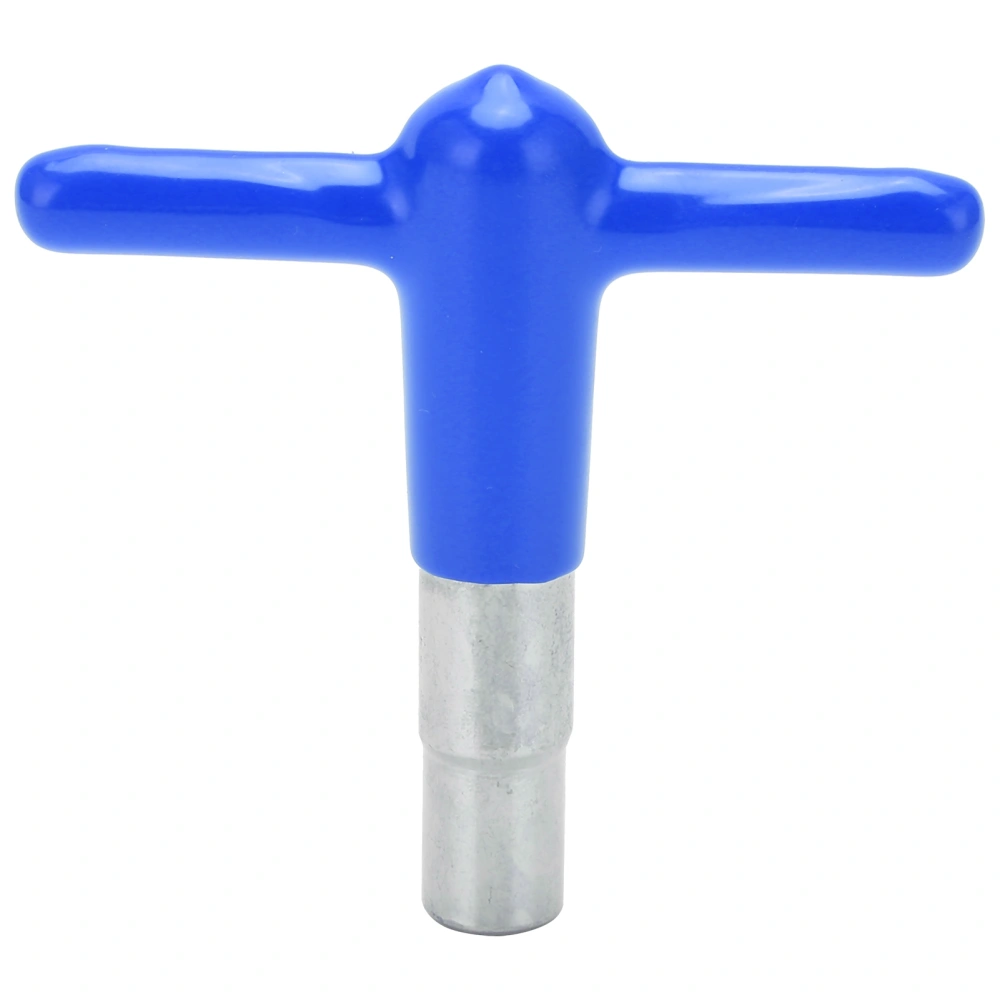 Drum T Shaped Wrench Tuning Key Silicone Handle Music Instrument Accessories DT‑08Blue