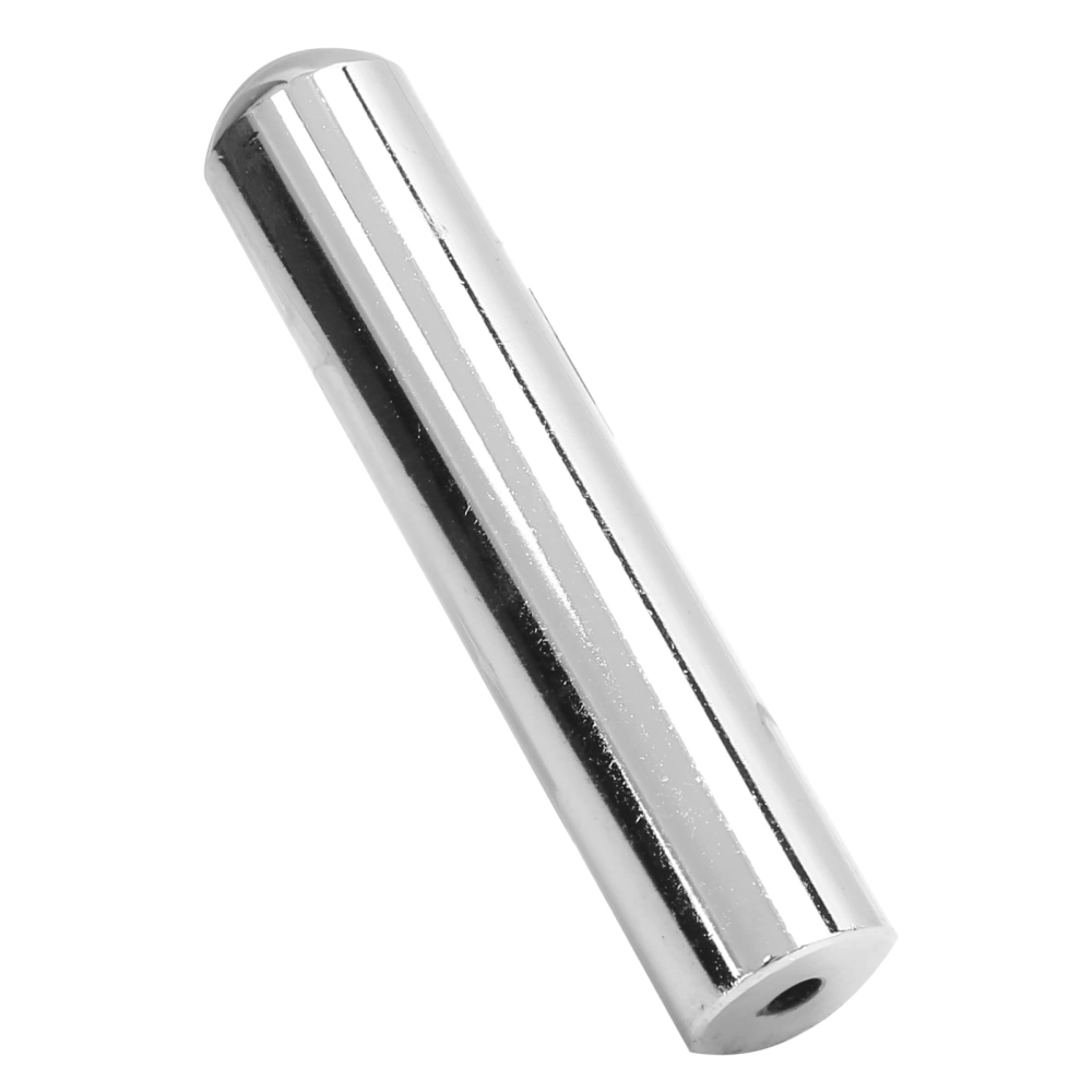 Guitar Slide Bar Stainless Steel Cylindrical Slider Musical Instrument Playing AccessoriesSilver