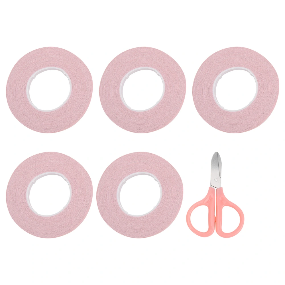 5Pcs Finger Tape Cotton Vegetable Glue Hand Guard Adhesive Plaster Scissors Playing SuppliesPink