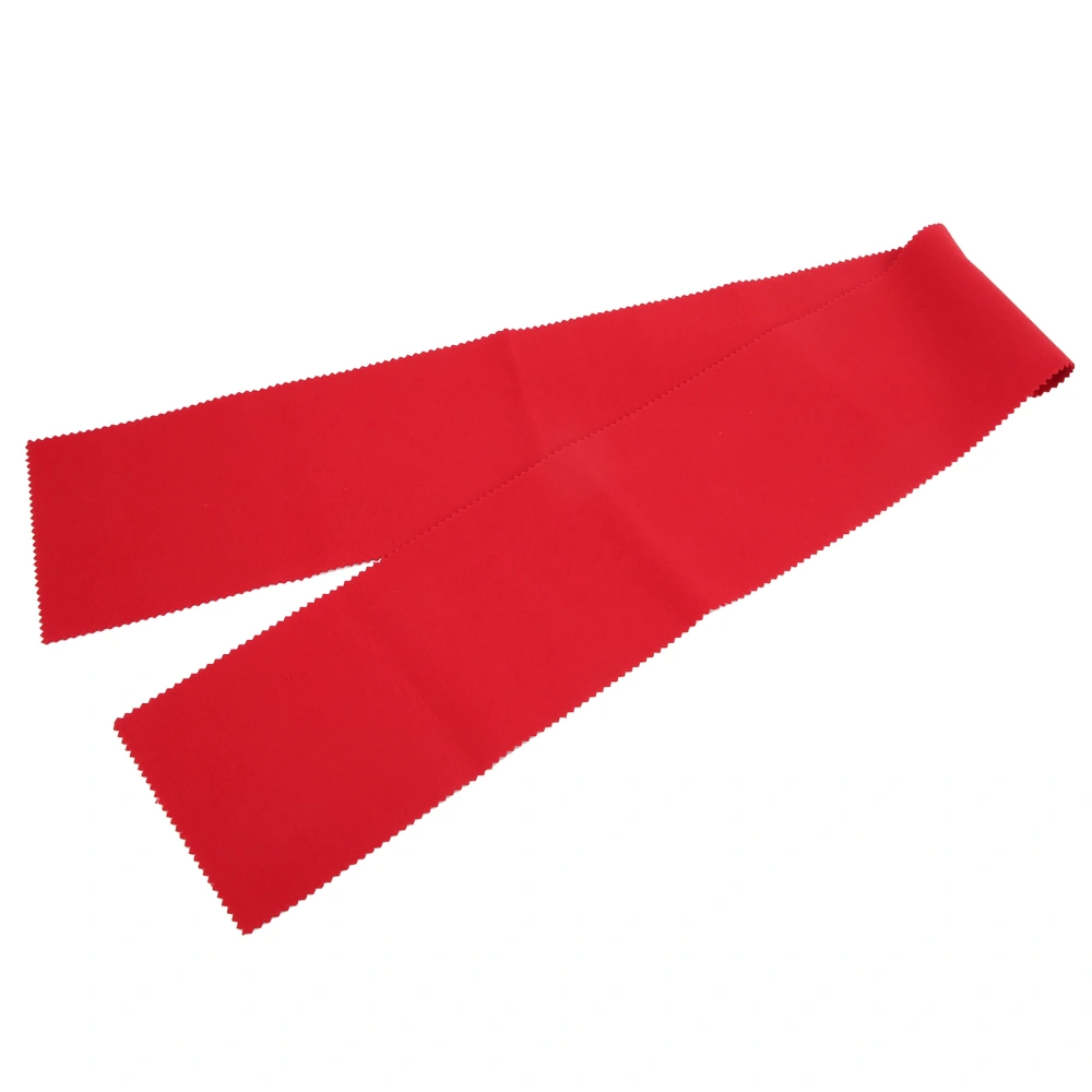 Piano Keyboard Cover Red Soft Cotton Dustproof Cloth Maintenance Overlay for 88 KeyRed