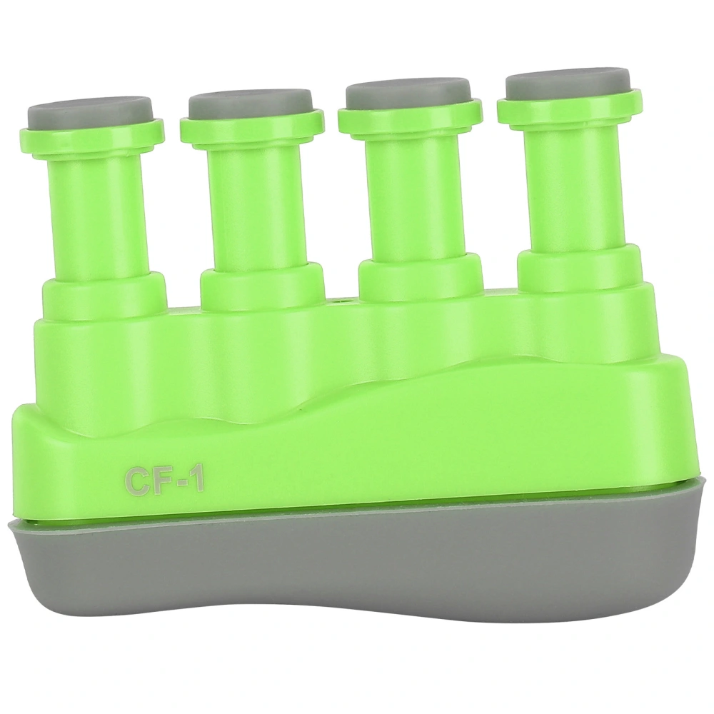 Finger Strengthener Trigger Training Hand Grip Exerciser Ergonomic Silicone Trainer for GuitarGreen