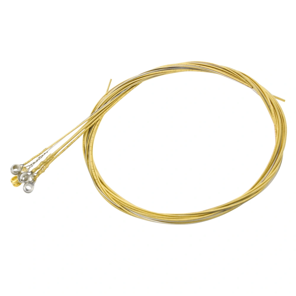 Acoustic Guitar String Replacement AntiRust Coating Light Musical Instrument Accessories(Brass )