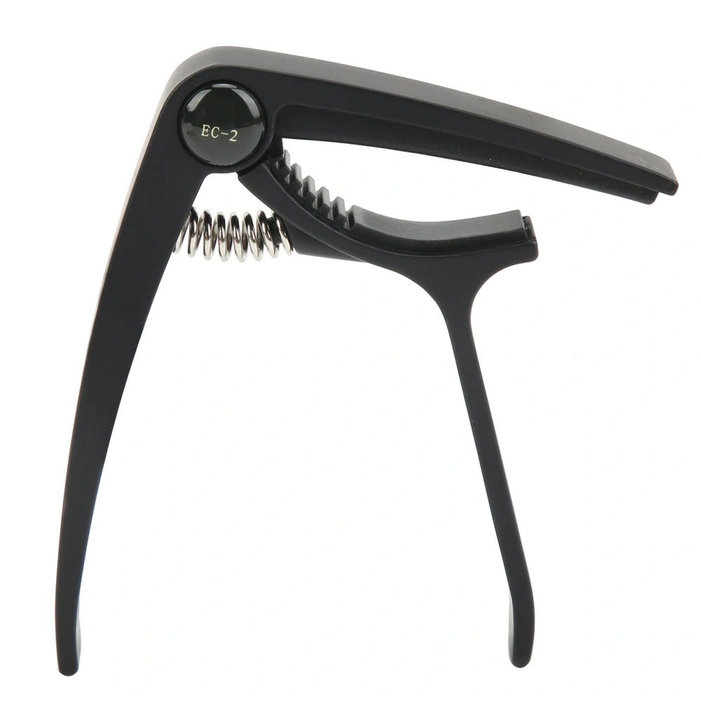 Guitar Capo Aluminum Alloy Humanized Design Portable Ballad Instrument AccessoriesBlack