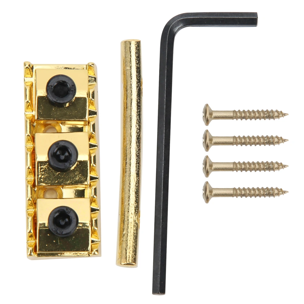 42mm/1.7in Guitar String Lock with Bolts Hex Wrench Kit for Floyd Rose Electric Guitar