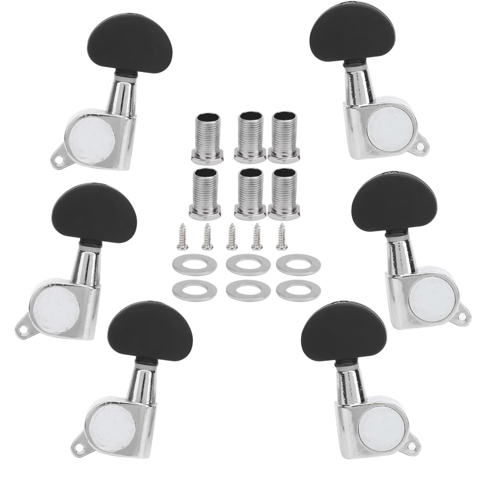 Acoustic Electric Guitar Tuners Tuning Keys String Metal Pegs Sealed Machine Head Frosted