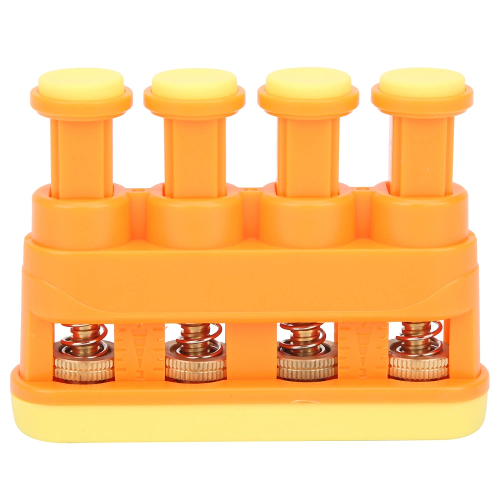 AROMA AHF‑05 Guitar Finger Grip Strengthener Exerciser Trainer for Piano Training EquipmentOrange