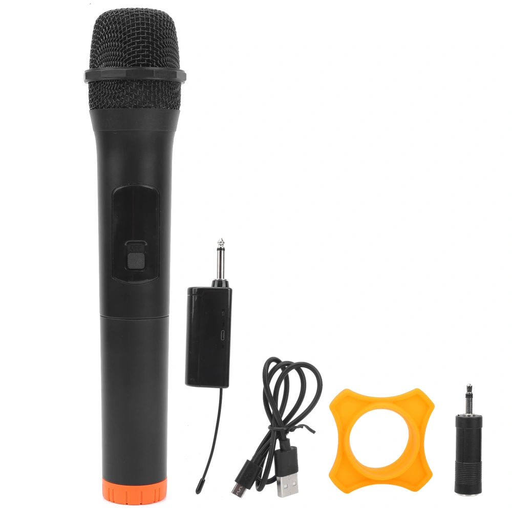 Wireless Microphone Karaoke Metal HandHeld Mike for Home KTV Conference Stage Performance