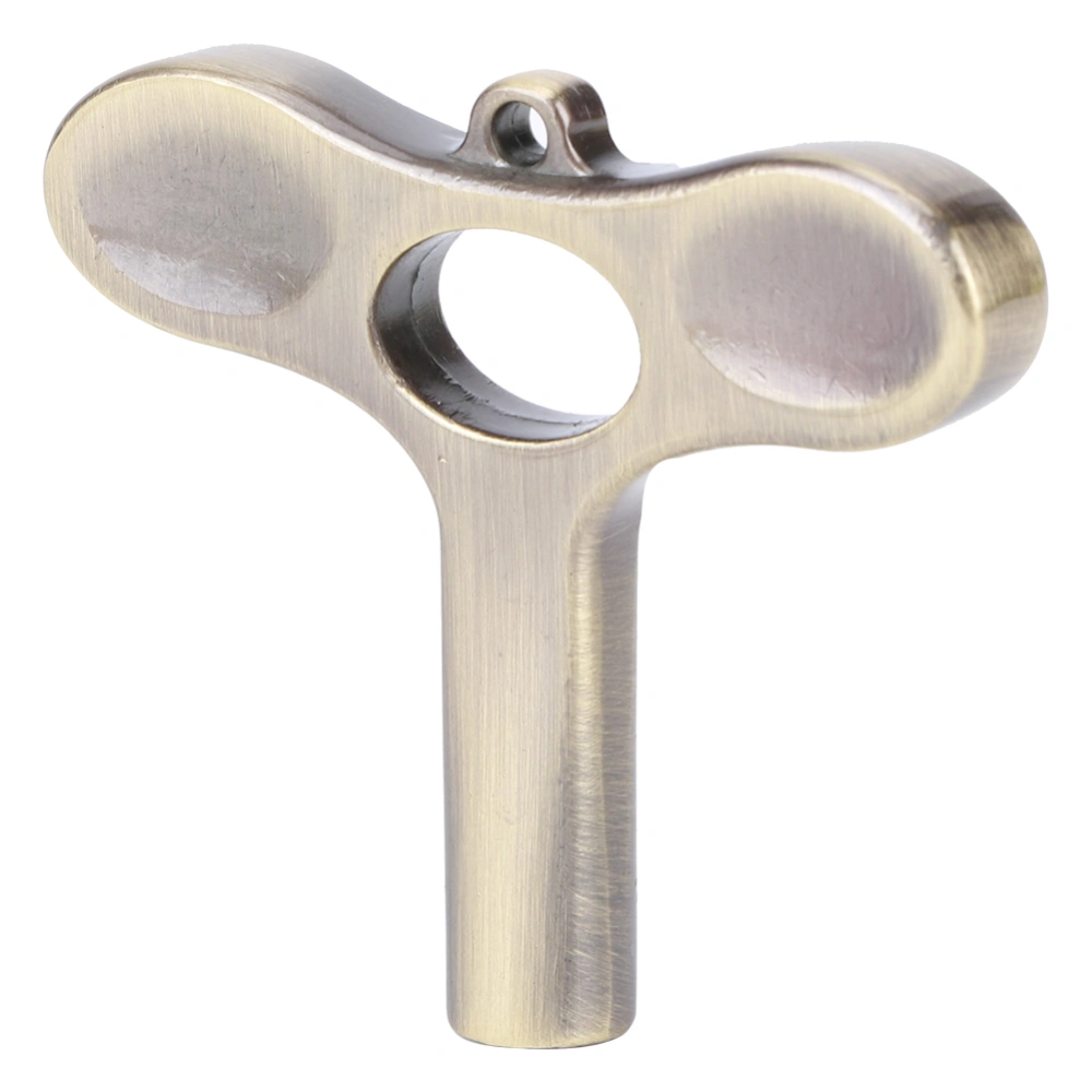 Drum Adjustment Key TShaped Tuning Wrench Square Socket Musical Instruments Accessories(Bronze )