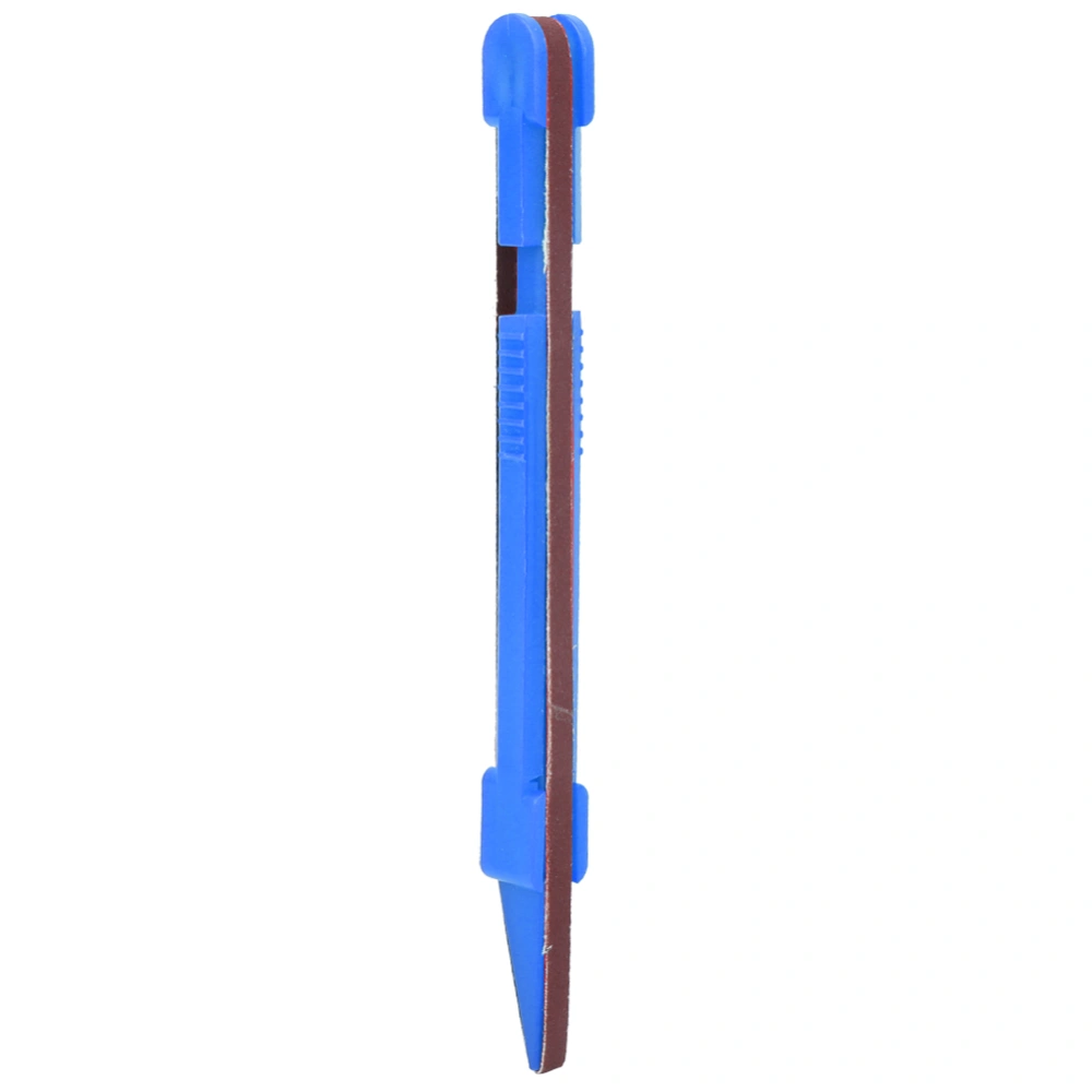 Sanding Stick Guitar Fret Crowning File Pen Detailer Finishing for DIY Repair Instrument ToolBlue