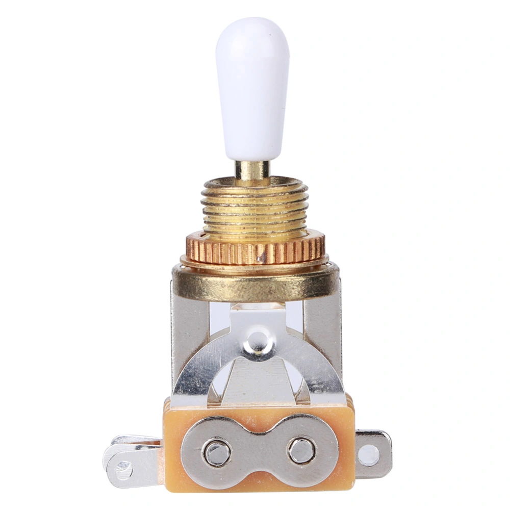 Toggle Switch EPI Electric Guitar Parts 3&#8209;Position Tone Conversion Shifter Pickup Accessories(White Cap )