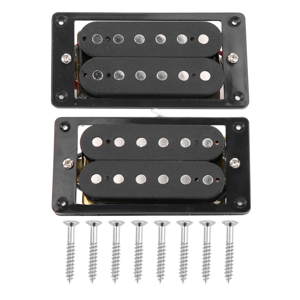 Electric Guitar Pickup for ST/SQ Dual Coil Black Frame Musical Instrument Accessories