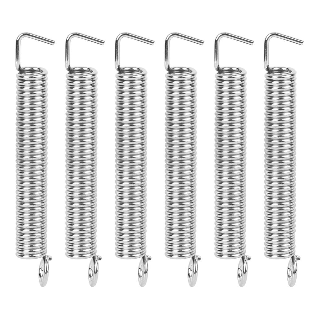 6Pcs Tremolo Tension Springs Guitar Retro Vibrato Pull String for Fender Stratocaster ST