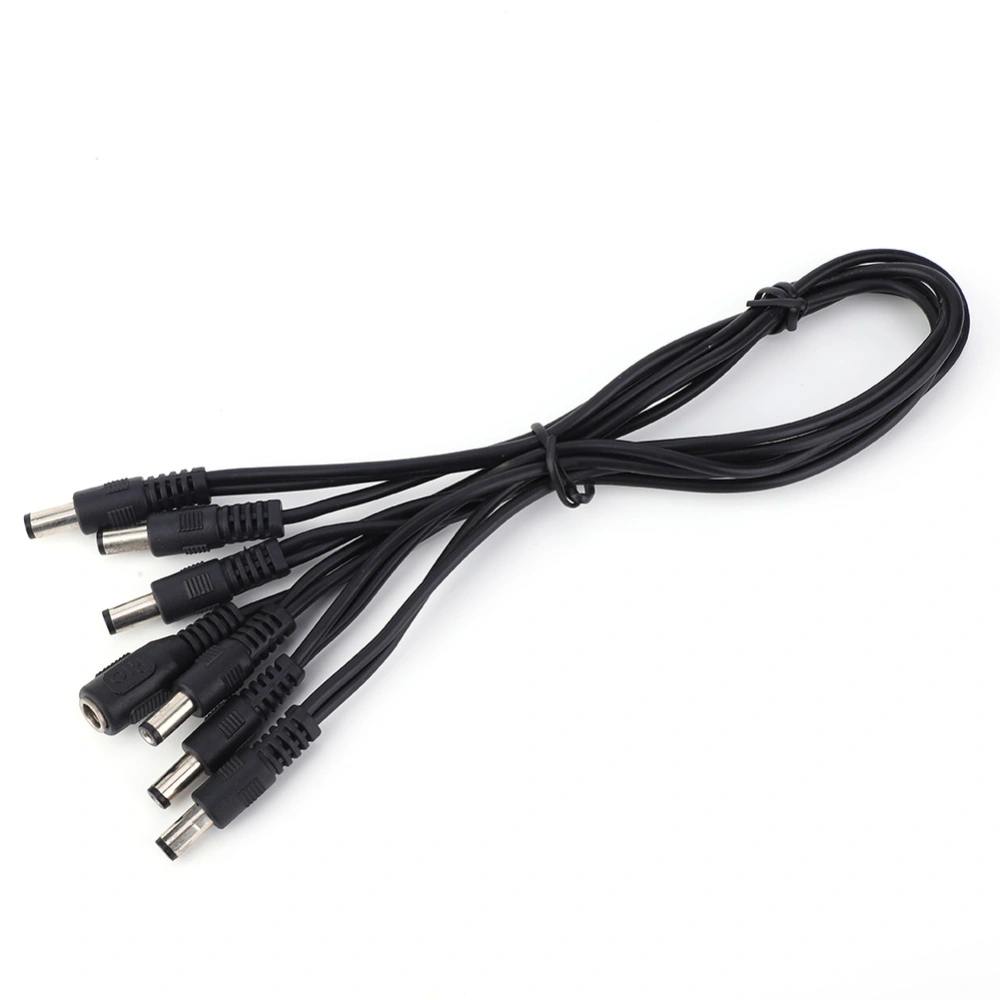 OD09 1 to 6 Straight Daisy Chain Power Supply Adapter for Electric Guitar Effect Pedal