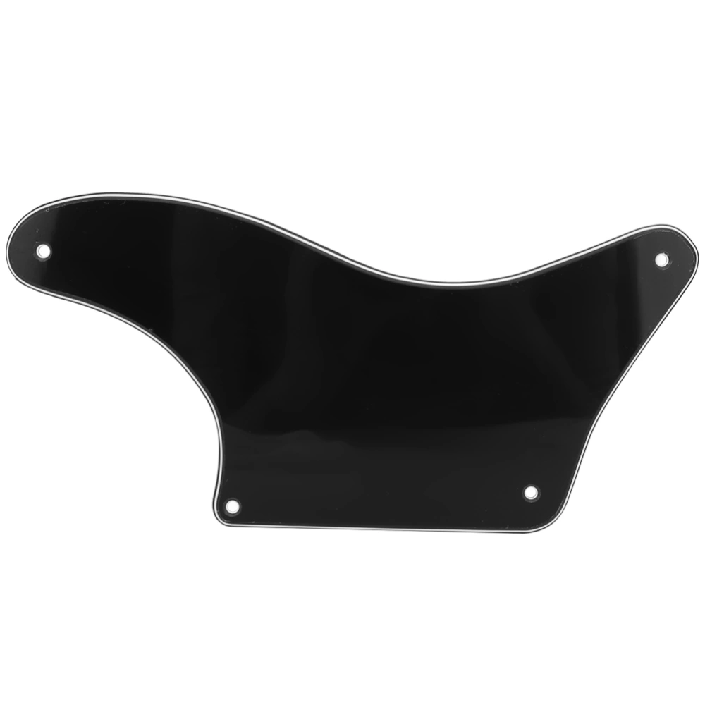 Electric Guitar Pickguard Black PVC Protective Pick Guard Musical Instrument Accessories