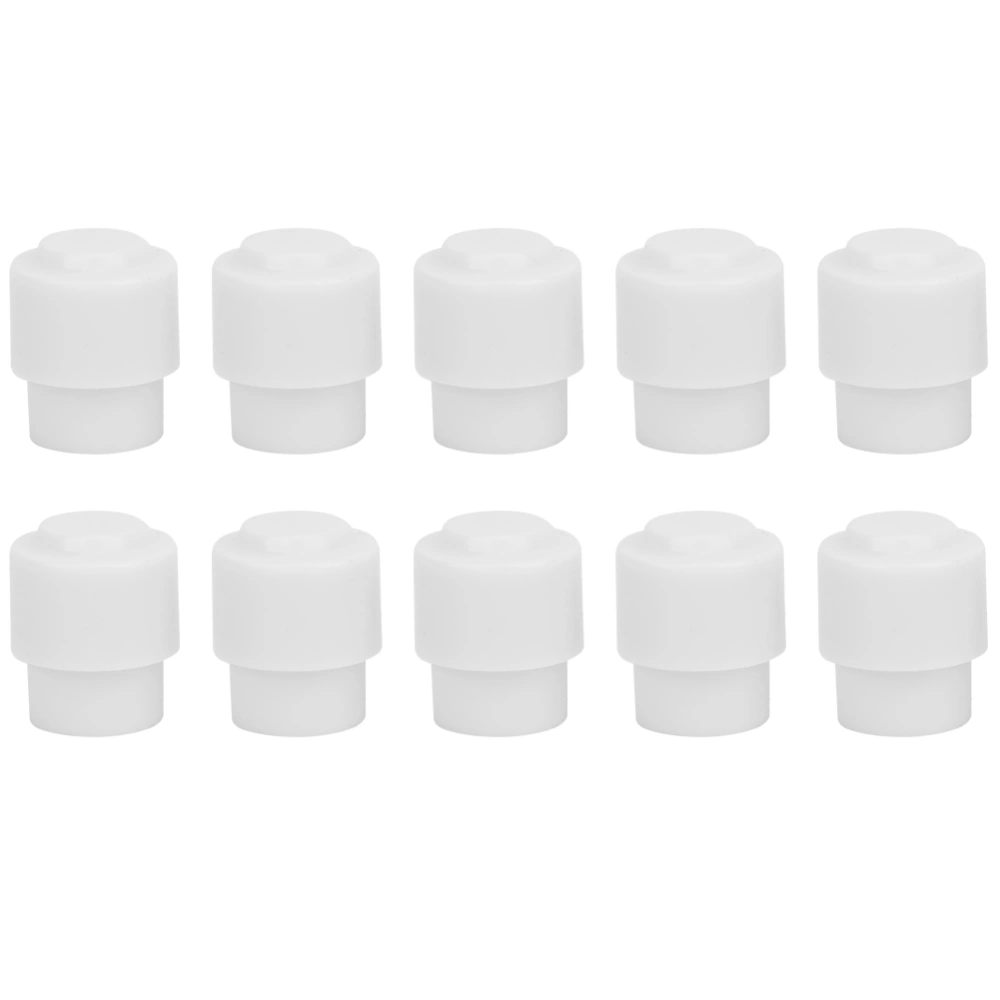 10PCS Pickup Switch Tip Cap Knob Electric Guitar Part Accessory Knob CapWhite