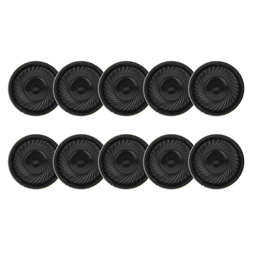 10Pcs Round Speaker Nd Fe B Magnet 20mm Audio Electronics Parts 8Ω 1W(p20-8-1w )