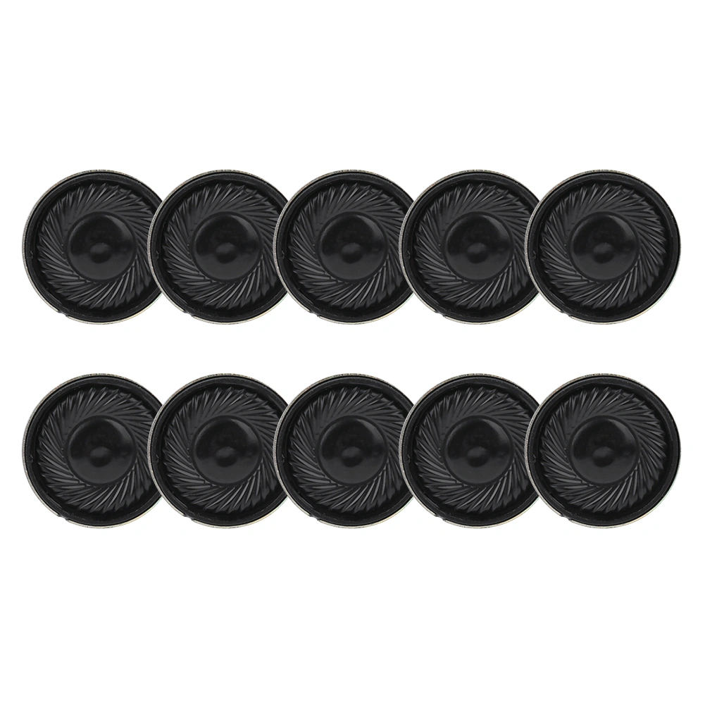 10Pcs Round Speaker Nd Fe B Magnet 20mm Audio Electronics Parts 8Ω 1W(p20-8-1w )