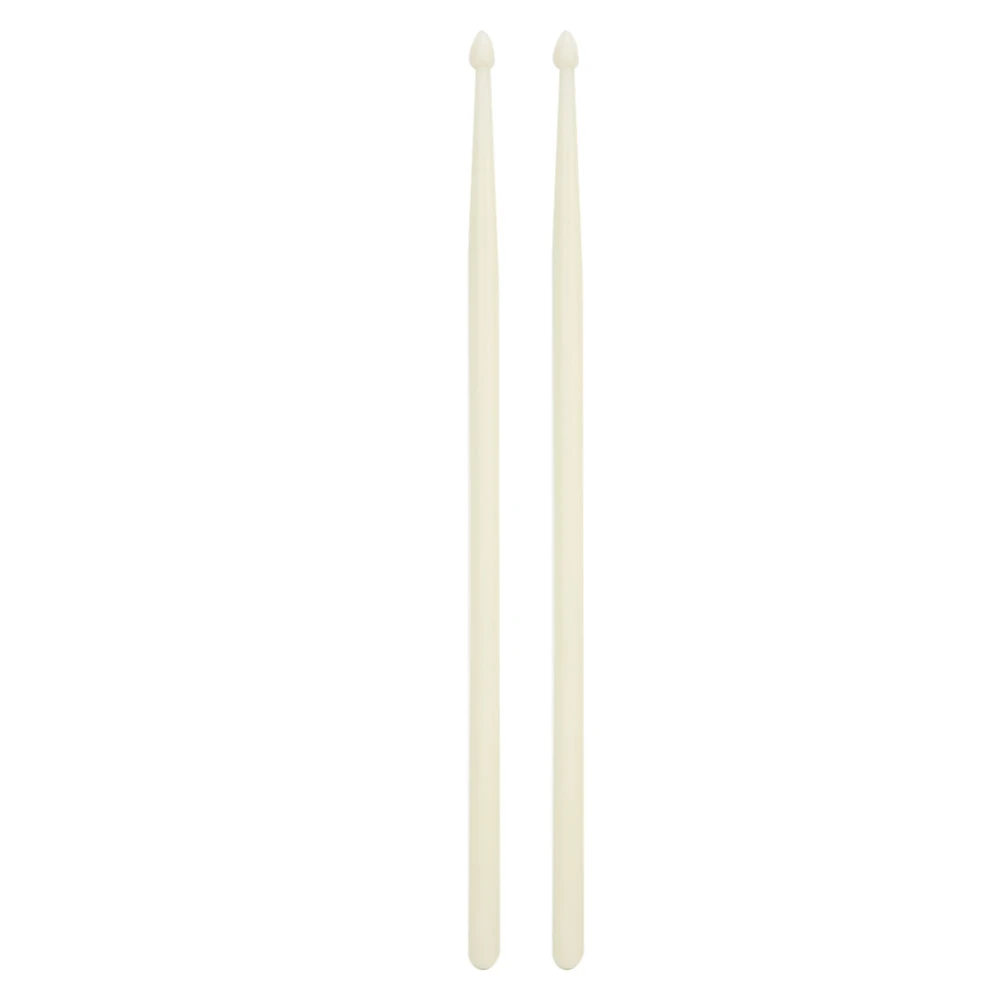 2Pcs High Quality Nylon Glow Drum Stick Dark Night Stage Performance Accessories(Green)