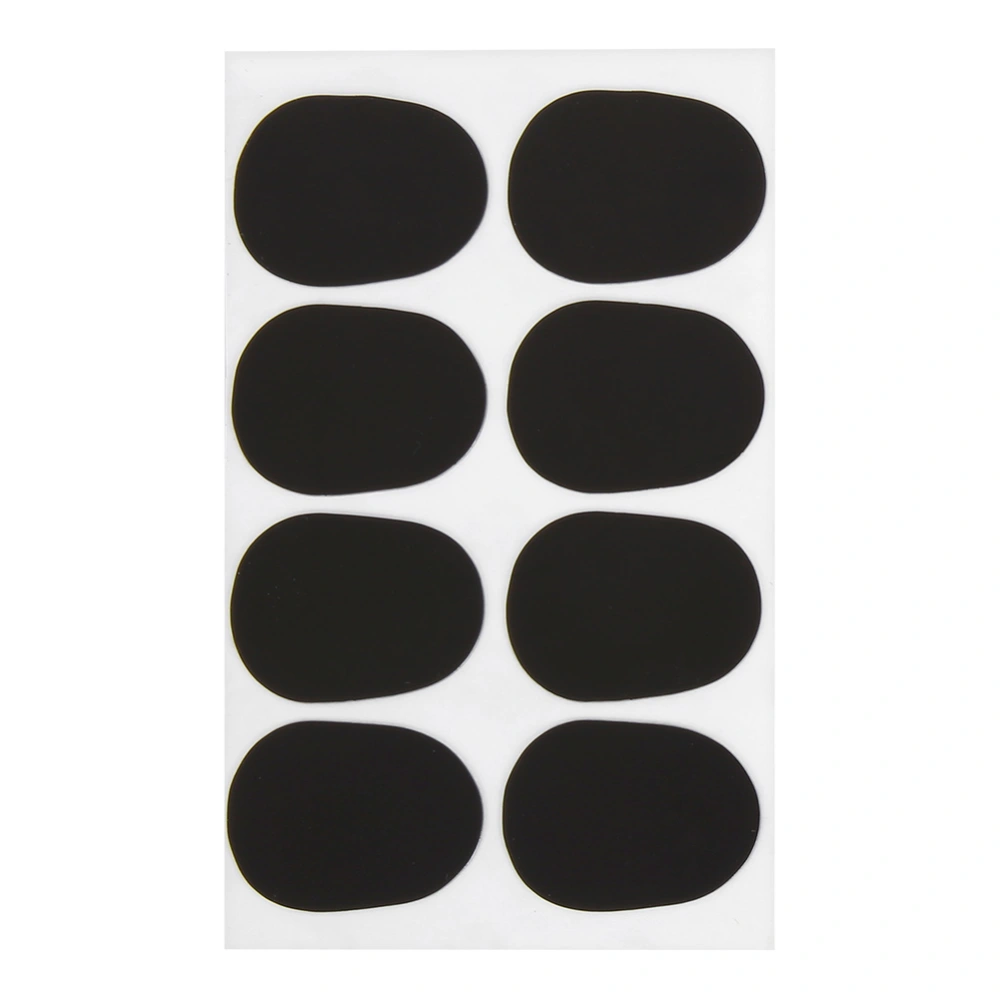 8Pcs Rubber Mouthpiece Patches Pad for Soprano/Alto Saxophone Clarinet 0.3mm