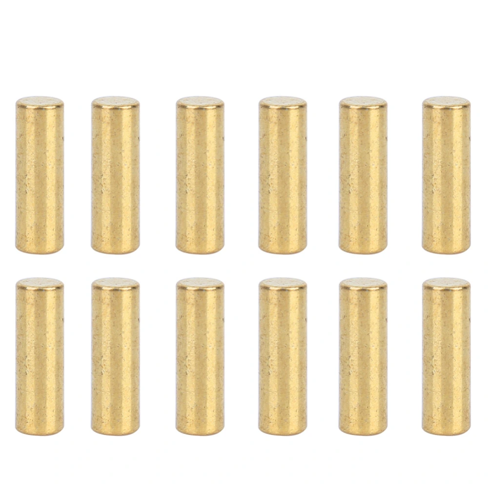 12PCS Premium Electric Guitar Pickup Replacement Magnet Slug Rods Durable Humbucker Set(15mm)