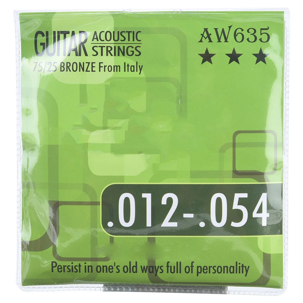 5Pcs Hex Alloy Core Steel string Acoustic Guitar String Musical Instrument Accessories(AW635)