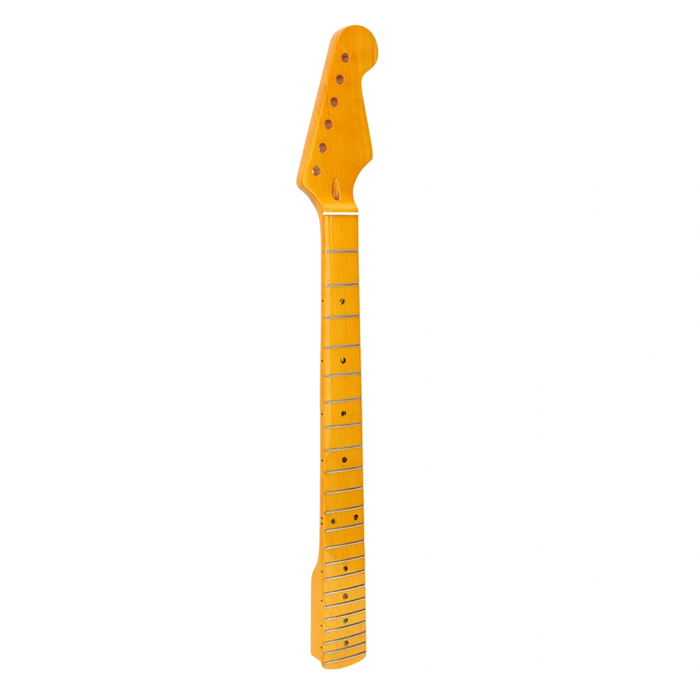 Dark Yellow 22 Frets Maple Wood Electric Guitar Neck Accessories #2