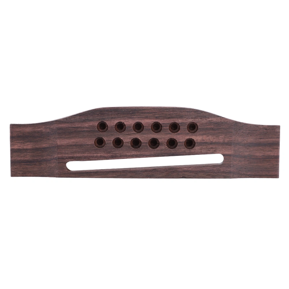 12-String Rosewood Acoustic Guitar Bridge Saddle