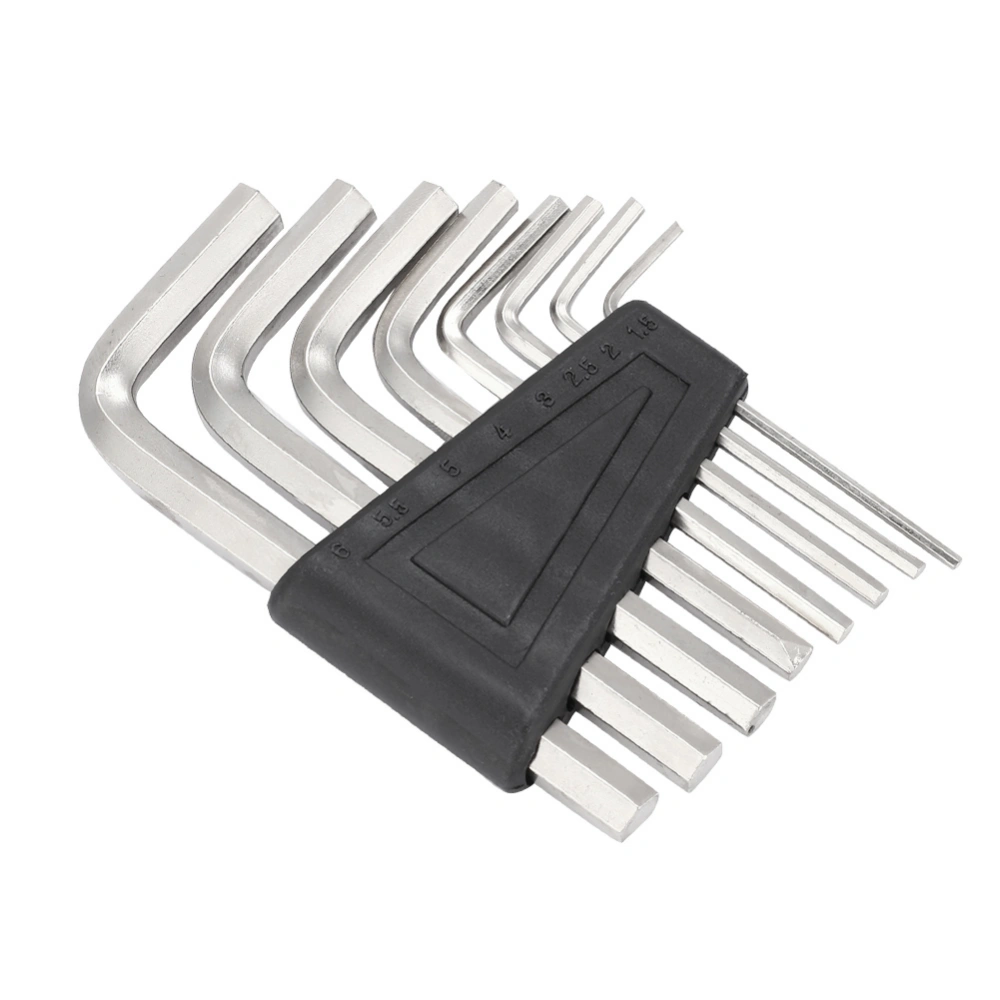 8 PCS Guitar Allen Key Wrench Set 1.5/2/2.5/3/4/5/5.5/6mm for Locking Hexagonal Screws