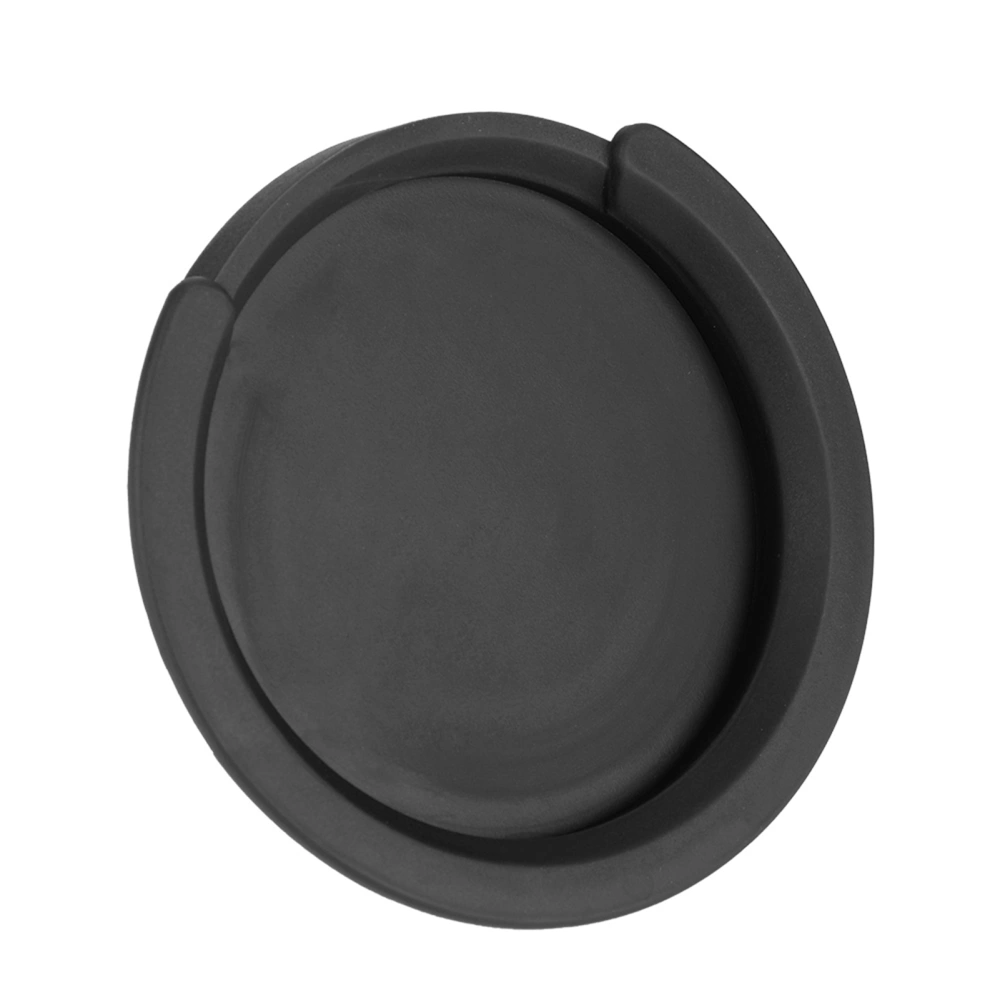 86mm Guitar Soundhole Feedback Buffer Cover Palstic Musical Instruments Accessory(Black)