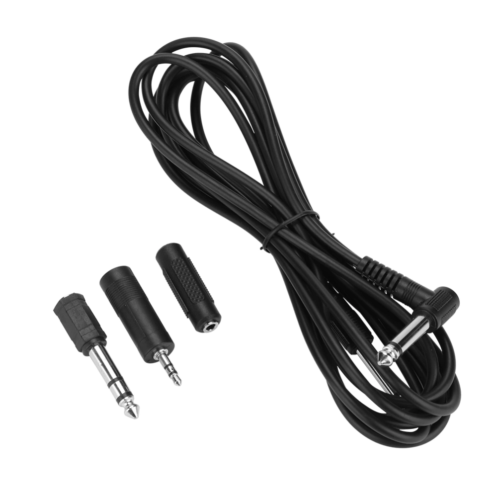 Musical Instrument Audio Equipment Connecting Wire Cable with Three Switching Heads