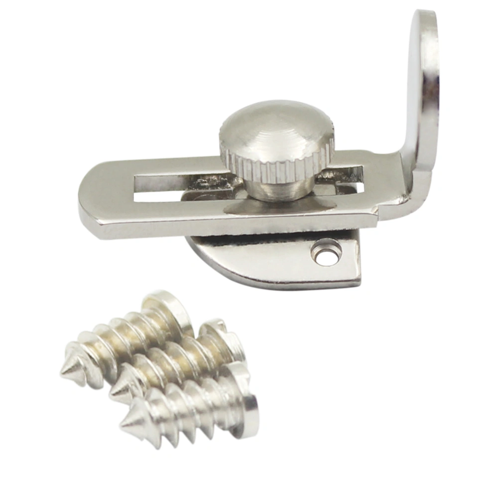 Plated Brass Thumb Rest for Clarinet Woodwind Instrument with Screws