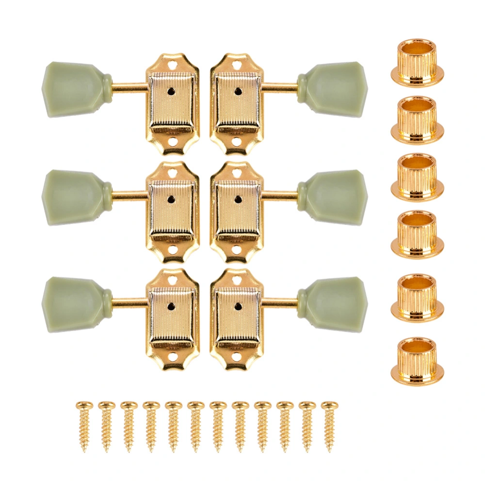 3L3R Guitar Tuning Pegs Tuners Zinc Alloy Machine Heads Instrument Accessory​