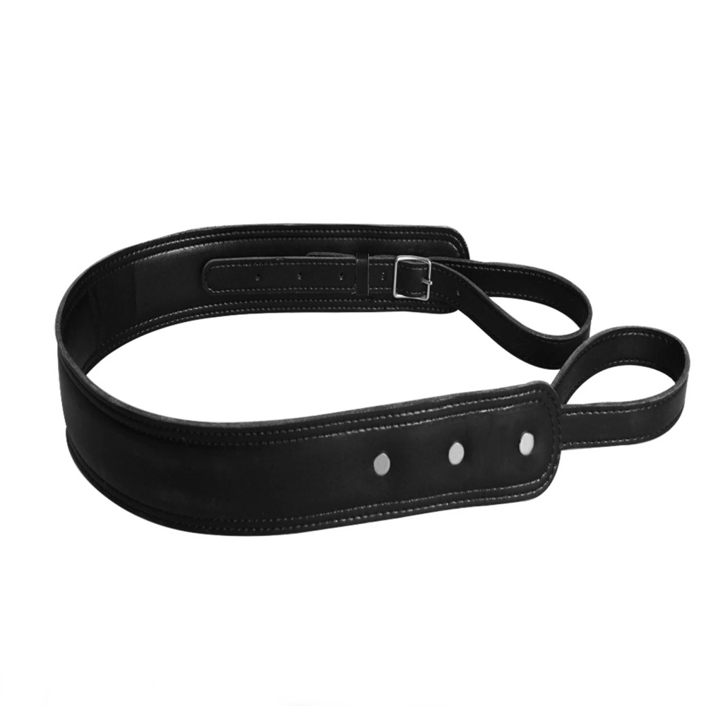 Adjustable Length PU Leather Single Shoulder Arm Strap for Tuba Musical Instrument Accessory