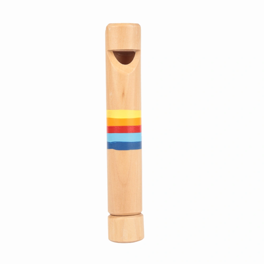 Wooden Fipple Piccolo Flute Instrument Kids Toy Gift