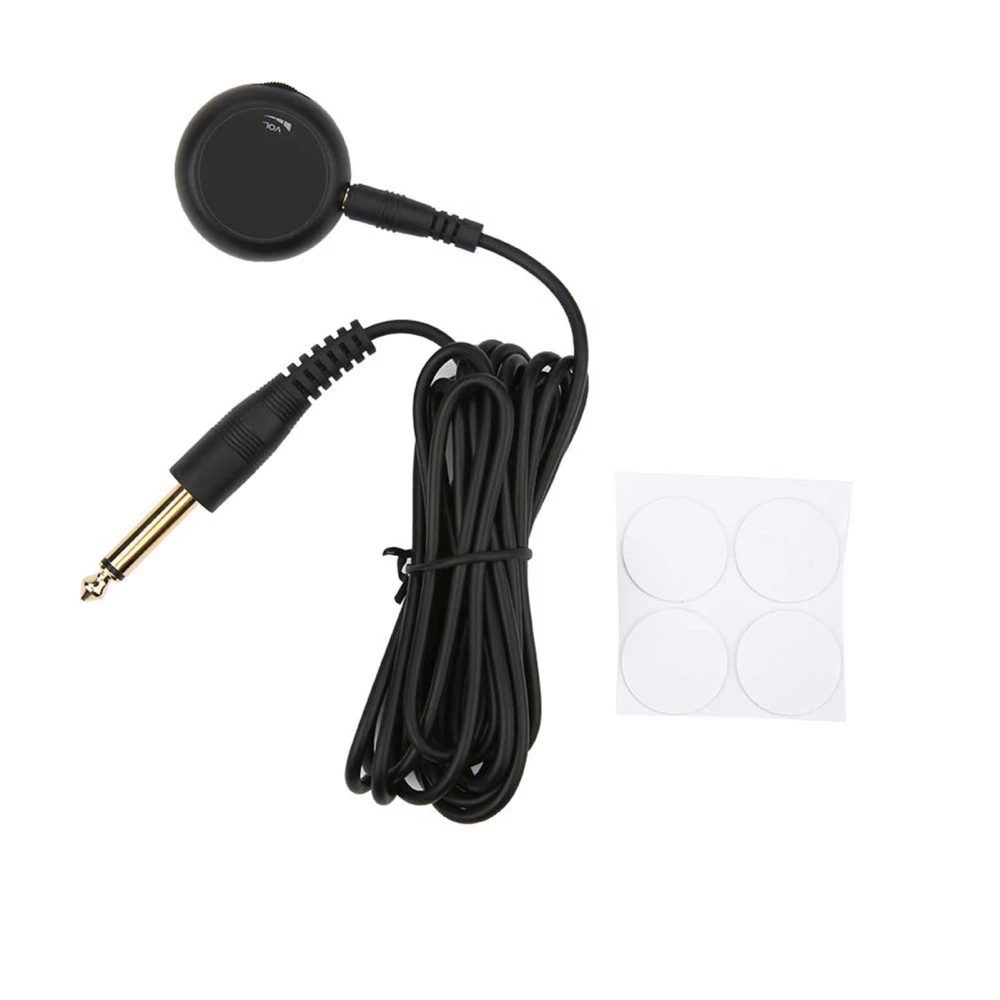 Mini Piezo Pickup Contact Microphone Transducer for Acoustic Guitar Violin Ukelele