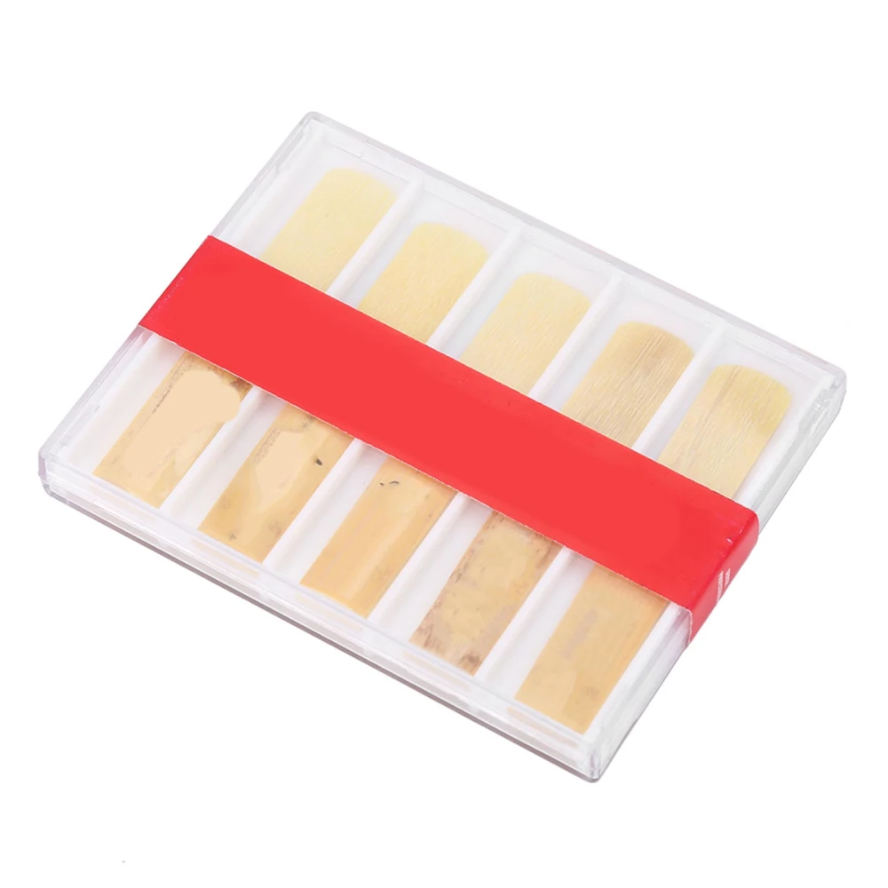 10pcs Plastic B Flat 2.5 Clarinet Reeds Repair Parts Reed Accessory