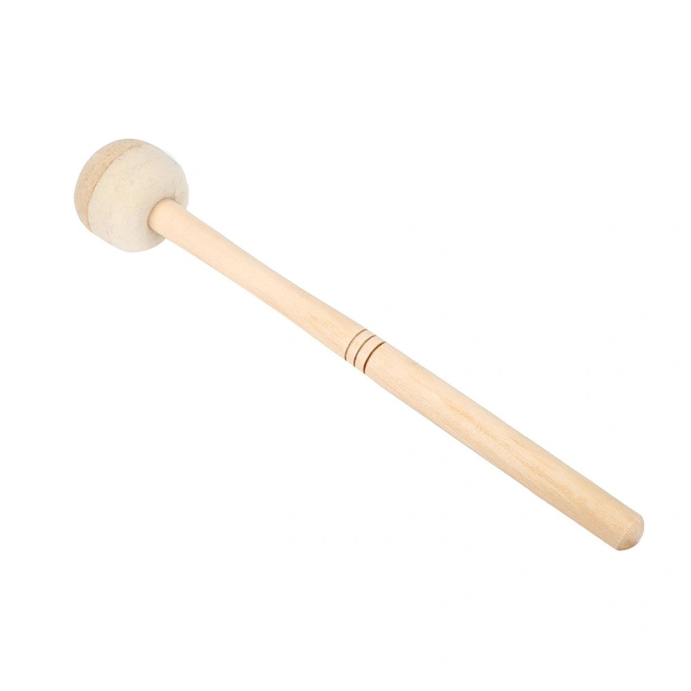 Durable Bass Drum Mallet Stick with Wool Felt Head Percussion Marching Band Accessory