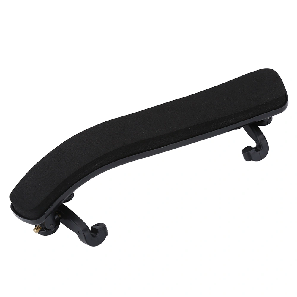 Durable Adjustable Comfortable Black Rubber Shoulder Rest Pad Holder for Violin 3/4 4/4