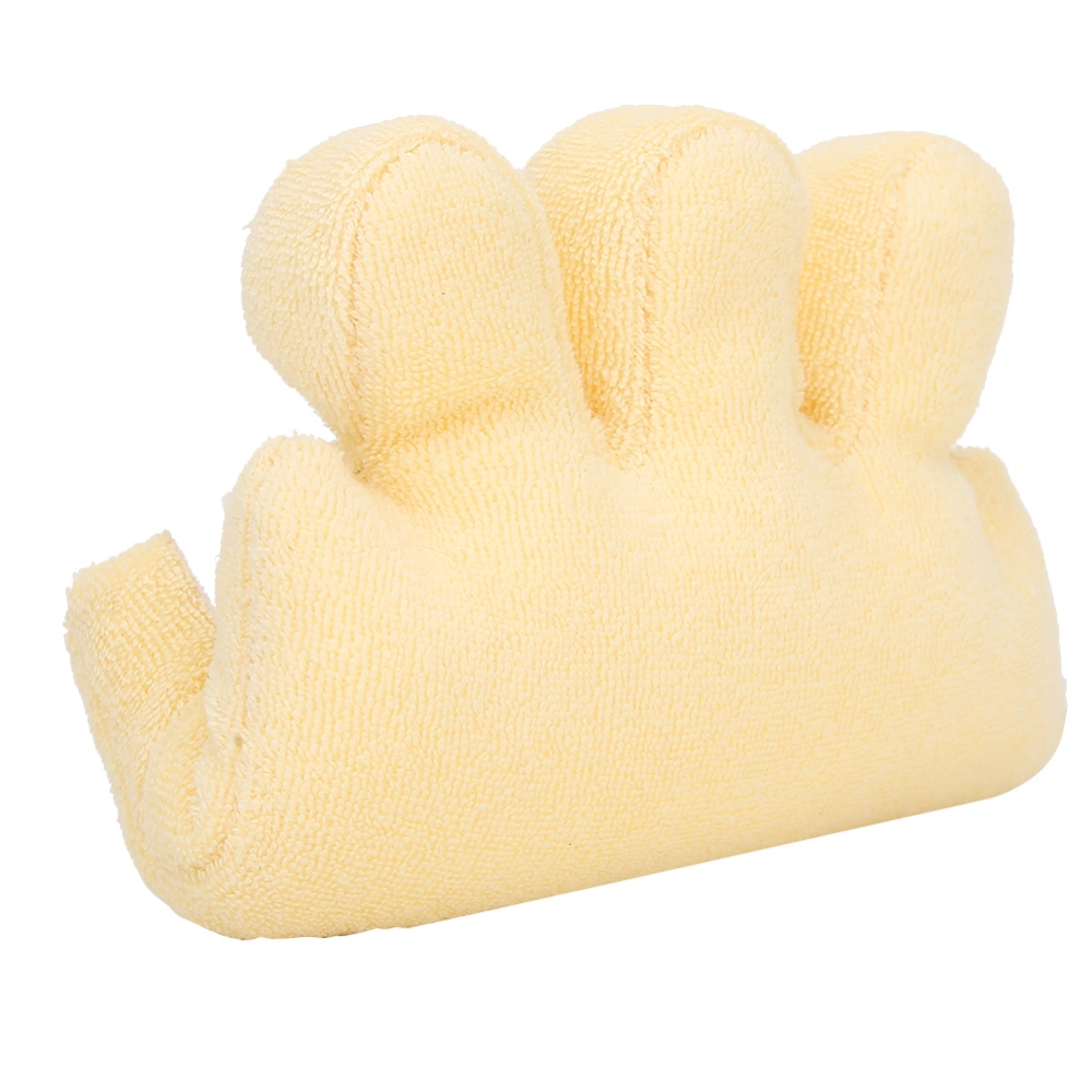 Fingers Separation Tool Anti Bedsore Elder Bedridden Patients Finger Caring Accessory(Yellow )