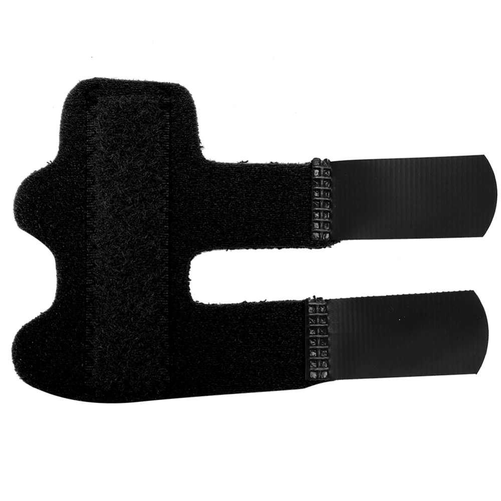 Finger Splint Finger Adjustable Fracture Fixation Brace Corrector SupportBlack