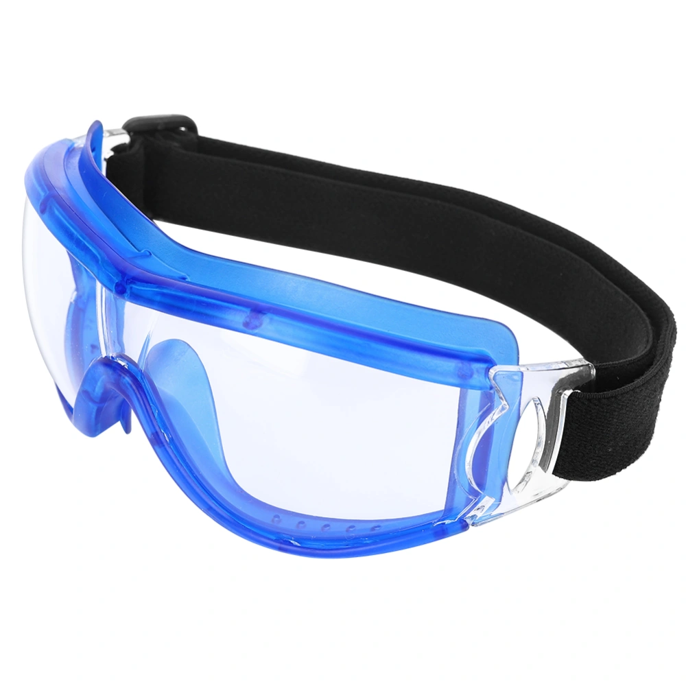 Children Anti Fog Dustproof Waterproof Goggles Unisex Kid Cycling Windproof Protective Safety Glasses(Blue )