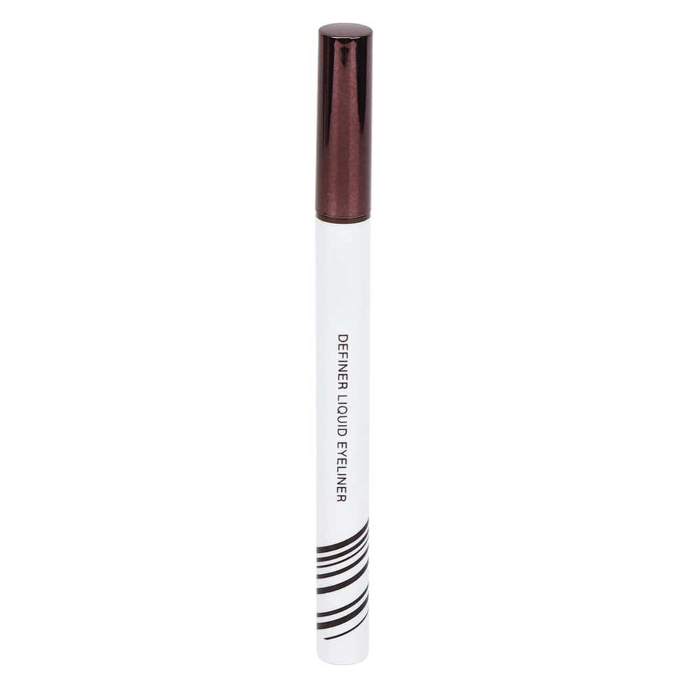 Liquid Eyeliner Pencil Waterproof Long Lasting Ultra-Fine Tip Eye Liner Pen 0.55gBrown