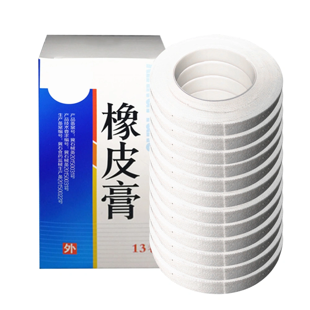 13pcs Self Adhesive Tape Breathable Wound Fixing Bandage For Emergency Hospital