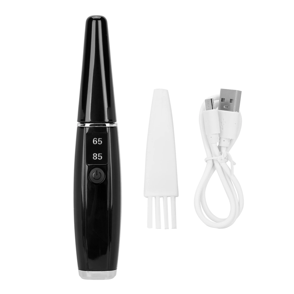 Electric Heated Eyelash Curler Long Lasting Two Temperature Electric Eyelash CurlerBlack