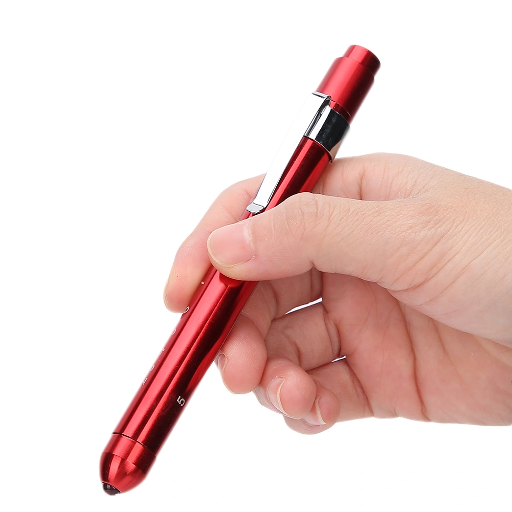 Professional Diagnostic Lamp Clinical Pen Ophthalmic Examination Pupil Check Pen LightRed