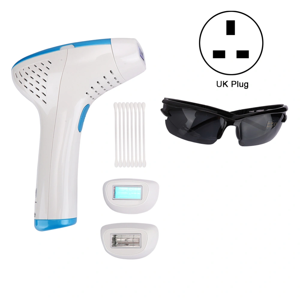 Hair Removal Machine LED Display Replaceable Head Face Body Hair Removal ToolUK Plug 110-240V