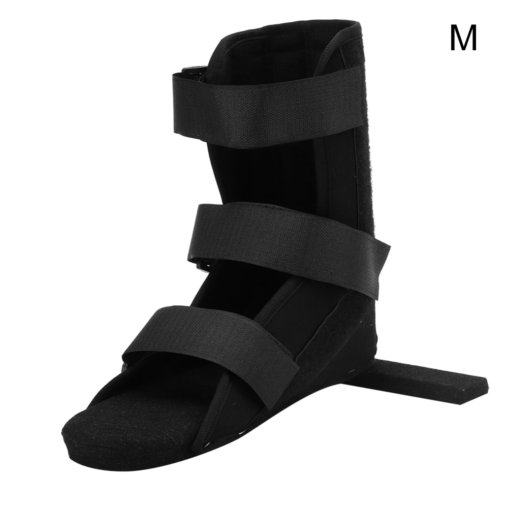 Professional Foot Fracture Boot Ankle Correction Joint Sprain Fixed Brace BlackBlack M