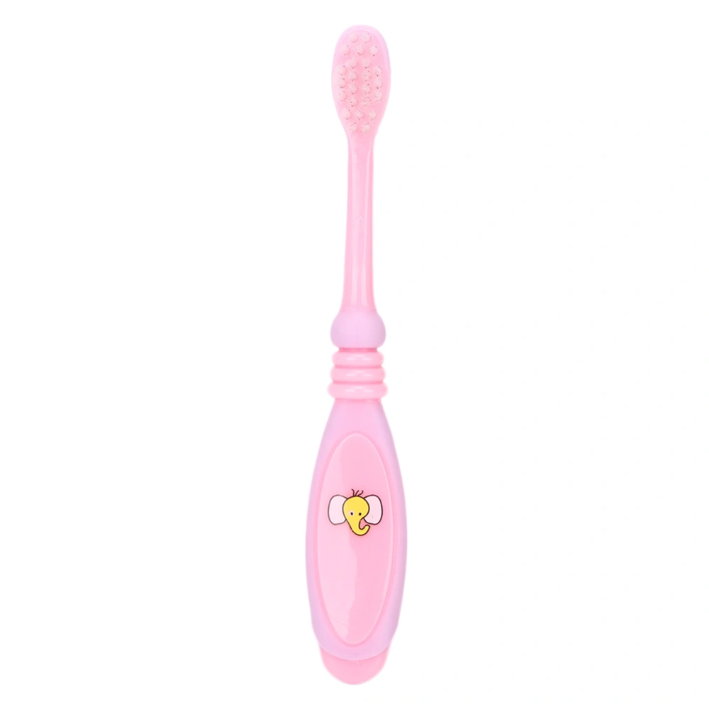 Children Toothbrush Soft Brush Hair Toothbrush for 6-9 Years Old KidPink