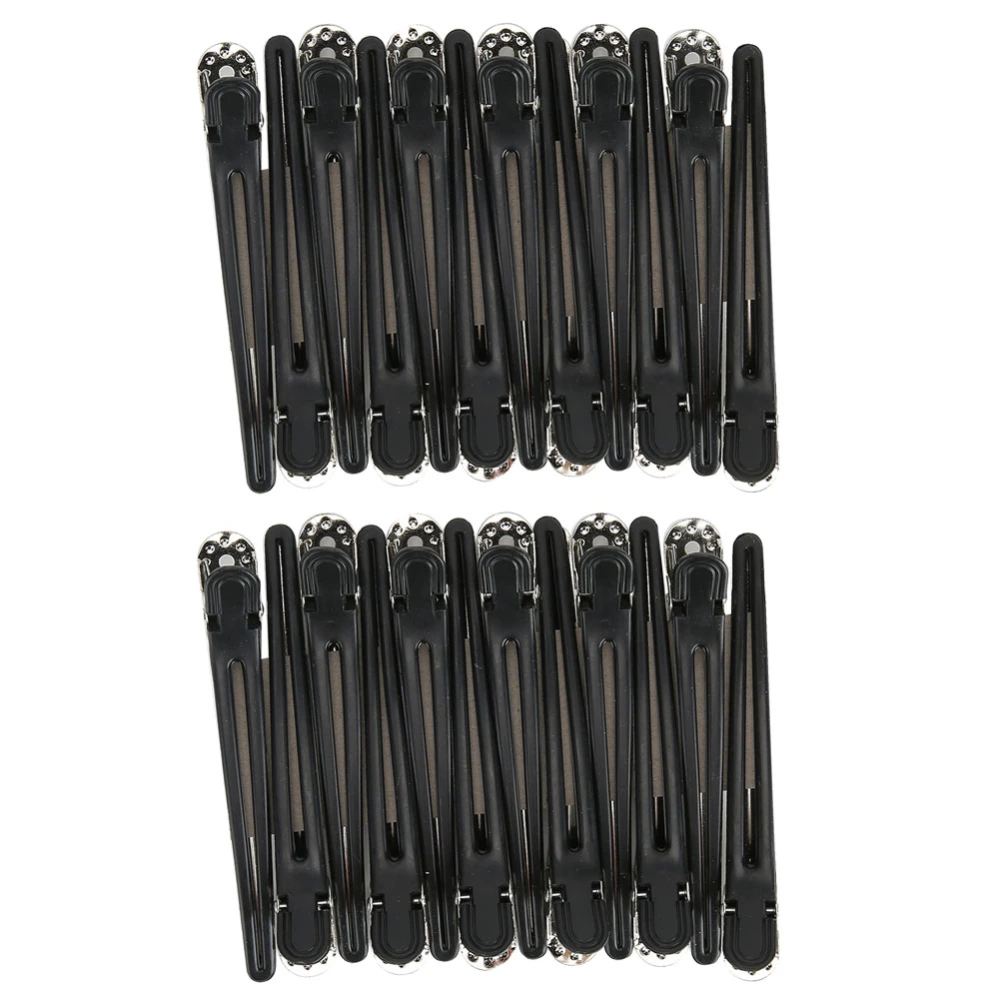 24pcs Positioning Hairpin Duckbill Clip Partition Hair Clips Hair Salon AccessoriesHairdressing Clips