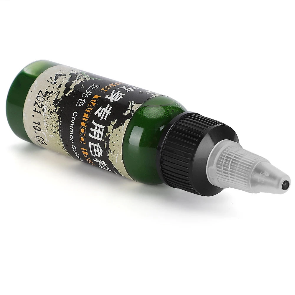 30ml Matte Tattoo Ink Waterproof Tattoo Pigment Colored Drawing PigmentGreen
